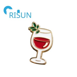 En gros, Pin's en alliage de zinc émaillé (vin rouge, whisky écossais, vin, whisky), avec logo personnalisé, émail souple ou dur, et badges, broches, épingles Mine Hallo - Product Image 6