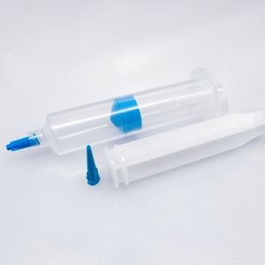 <span class=keywords><strong>Seringue</strong></span> manuelle industrielle de 30 ml avec piston et capuchon bleus, en PP, <span class=keywords><strong>pour</strong></span> emballage et conteneur - Product Image 6