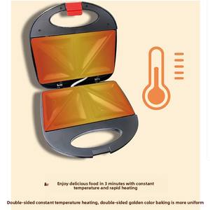 Máquina para Hacer Waffles, Bandeja para Galletas y Huevos Fritos con Doble Placa Calefactora, Desayuno Nutritivo para Niños y Máquina para Hacer Sándwiches - Product Image 5