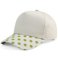 Casquette de baseball HBA54 en gros, thème Joyeux Noël, avec logo brodé personnalisé, casquette de camionneur pour fête de fin d'année, visière à pois, casquette vierge