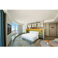 Usine approvisionnement direct moderne 5 étoiles hôtel de mode chambre à coucher chambre de meubles chambre d’hôte ensemble mode