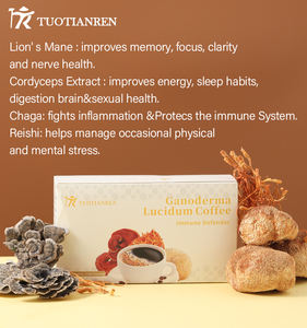 Marque privée Vente de gros Mélange instantané de champignons et de café <span class=keywords><strong>Ganoderma</strong></span> Lucidum Reishi Ingrédients de qualité supérieure - Product Image 5