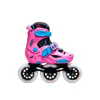 Patins à roulettes en polyuréthane à une roue pour enfants, patins de vitesse professionnels réglables pour débutants, garçons et filles