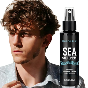 สเปรย์เกลือทะเลออร์แกนิคแบบฉลากส่วนตัวสำหรับผู้ผลิต (OEM) สำหรับทุกเพศ แห้งเร็ว ช่วยจัดแต่งทรงผมชี้ฟู สเปรย์เพิ่มวอลลุ่ม สูตรธรรมชาติ - Product Image 1