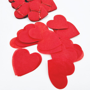 G0176 Heart-shaped snowflake paper, five-pointed star shape, heart shape, KingMagic <b>stage</b> festival magic <b>props</b> - Product Image 1