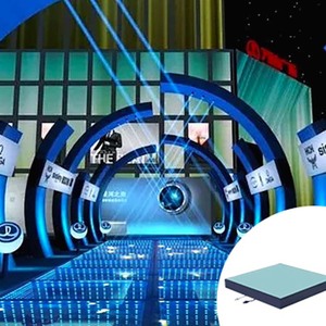 2024 luces móviles de pista de baile de sala LED RGB portátiles de alta calidad con luces de anillo y soportes de pared - Product Image 6