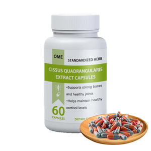 Cápsulas de Extracto de Cissus Quadrangularis, Suplemento Herbal, Personalización OME, Venta Caliente - Product Image 1