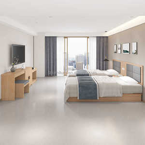 Nuevo Juego Completo de Muebles Comerciales para Hotel, Juego de Muebles para Dormitorio de Hotel, Estructura de Cama King Size a Bajo Precio, Juego de Muebles para Dormitorio de Hotel - Product Image 2