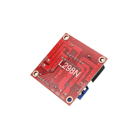 Modul Papan Penggerak Motor DC L298N Dual H-Bridge 2A Modul Papan Penggerak Motor Stepper untuk Kit DIY Elektronik Mobil Robot