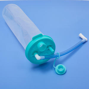 Bolsa de Drenaje de Presión Negativa Médica Desechable de 2000 ml con Agente en Gel para Recolección de Líquidos Residuales, Operación Manual, PVC - Product Image 2