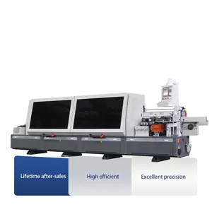 7 Features Woodworking Furniture edge bander Double Trimming Profiling Unit Automatic Edge Banding Machine