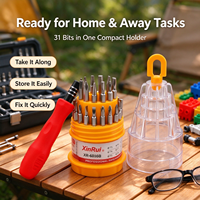Precision 31Pcs Screwdriver Set Torx Phillips Hex Bit Kit Professional Hardware Tool for Electronics PC Workshop Repair DIY