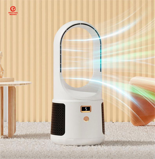 Bladeless Fan Home Dormitory Desktop Desktop Turbine Bladeless Fan Small Usb Rechargeable Desktop Fan