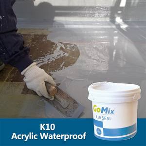 Fábrica Fornecimento 20kg Branco Acrílico Látex Impermeabilização K10 Membrana À Prova De Água Líquida - Product Image 2