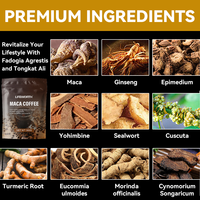 Tisane Énergisante LIFEWORTH Personnalisée Fertilité Plus Ginseng Maca Noire pour Hommes