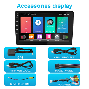 2G 32G Android đài phát thanh xe Carplay 2 Din <span class=keywords><strong>7</strong></span> 9 10 inch Hệ thống âm thanh xe hơi - Product Image 6