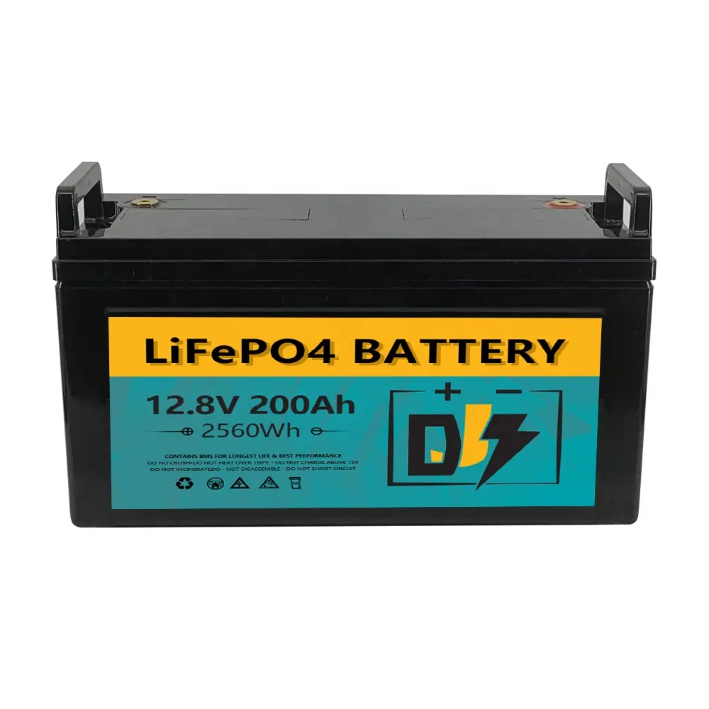 DJS Lead Acid Replacement Battery 12V 280Ah Prismatic Cells Lithium Battery for Solar Energy Storage System Marine RV