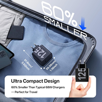 Cargador Rápido USB-C PD de 125W con Enchufe Europeo para Motorola, con Cable de Carga Rápida USB Tipo C, Adaptador de Corriente Tipo C Turbopower de 125W