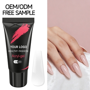 Gel Acrílico para Manicura de Tendencia, Gran Capacidad de Modelado, Gel para Extensión de Uñas Personalizado, Bajo MOQ, Servicio de Procesamiento Personalizado OEM - Product Image 1