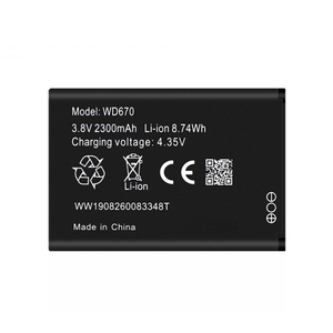WD670 2300mAh Replacement Battery for ZTE Wi-Pod 4G LTE WiFi <b>Router</b> CE RoHS Wholesale Bulk High Capacity Quality - Product Image 5
