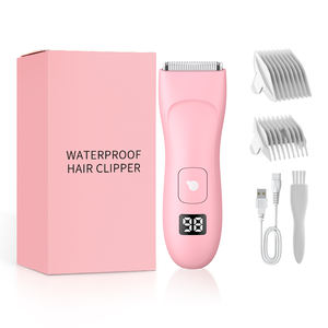 Depiladora Recargable y Recortadora Eléctrica <span class=keywords><strong>de</strong></span> Bikini para Mujer, Resistente al Agua, Venta al Por Mayor OEM - Product Image 1