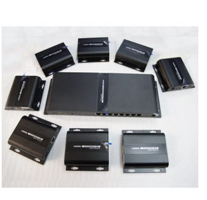 สูงสุด120เมตร<span class=keywords><strong>1x8</strong></span> 1080P <span class=keywords><strong>HDMI</strong></span>-Compatible <span class=keywords><strong>Splitter</strong></span> Extender 1 transmers 8 receivers over RJ45 CAT5e/6 with IR LKV318-HDbitT-4.0 - Product Image 5