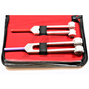 2026 NEUROLOGICAL Tuning Fork Set Premium 5pcs Stainless Steel Diagnostic Instruments-C2048 C1024 C512 C256 C128 Leather Case - Product Image 4