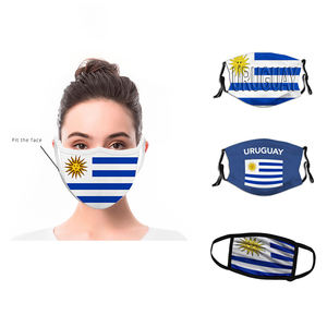 Drapeau de l'Uruguay en aluminium écologique imperméable avec logo personnalisé, article promotionnel pour les fans de football, vente chaude - Product Image 5