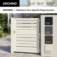 Porte pivotante contemporaine en alliage d'aluminium, double vitrage trempé, étanche, sécurisée, anti-effraction, pour entrée intérieure de maison