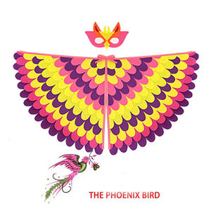 ชุดคอสเพลย์แต่งตัวอะนิเมะเสื้อคลุมปีกเสื้อคลุมแบบมีปีก - Product Image 3