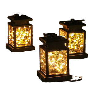 Solar Star Lantern Yard Decoration IP44 Waterproof Garden Outdoor Hanging Christmas LED Lawn Lamp <b>Landscape</b> <b>Lighting</b> - Product Image 2