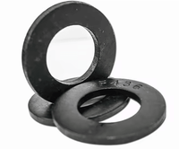 ASME B 18.22.1 ASTM F436 Rondelle ronde en acier au carbone doux à haute résistance Rondelle plate et plate HDG Finition noire galvanisée à chaud