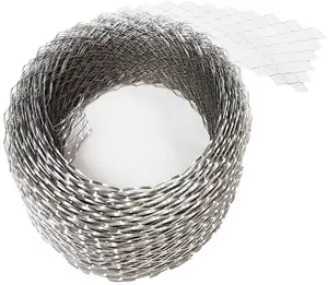 Stainless Steel Brick Reinforcement Mesh Galvanized Expanded Metal Lath Coil for Construction Material