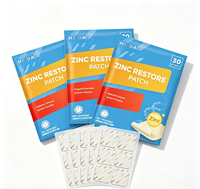 Patch transdermique de zinc OEM/ODM pour la restauration du zinc, supplément topique infusé au zinc pour le soutien du système immunitaire, expédition rapide depuis l'entrepôt