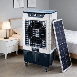 Photovoltaic Portable Household Water Air Cooler 220-240V 240W 40L Low Noise <b>Humidify</b> for 50-70㎡Family Home/Room EYH-7000B Deser - Product Image 4