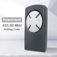 Télécommande compatible pour ouvre-porte de garage à code roulant POWERTECH PR2 PR4 PR1 433 MHz