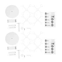 Minghou 4 Niveaux Cocktail Arbre Stand Verre À Vin Présentoir De Mariage Champagne Vin Bouteille Rack Titulaire