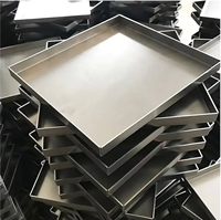 Pièces de tôlerie sur mesure, pliage de métal galvanisé, acier inoxydable, aluminium, découpe laser, pliage CNC, usine OEM ODM