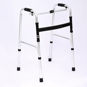 Aides à la <span class=keywords><strong>marche</strong></span> mobiles pliables légères de rééducation avancée en gris pour personnes handicapées et personnes âgées - Product Image 5