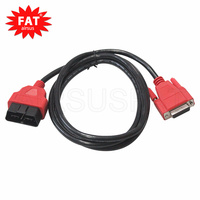 Cable de Diagnóstico de 6 Pies (1.8 m) para Autel MaxiDAS DS708 MS906 905 908 PRO, Cable Principal de 16 Pines y 3 Filas, Cable de Diagnóstico OBD