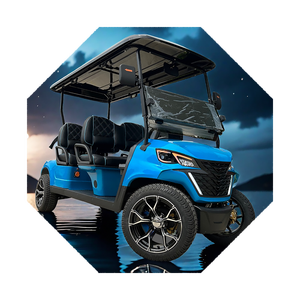 รถกอล์ฟไฟฟ้าขนาดเล็กสำหรับใช้ในถนนมีรีโมต4ที่นั่งมอเตอร์ไฟฟ้ากระแสสลับขนาด72โวลต์ - Product Image 5