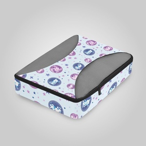 Hawaiian Customized Puakenikeni Lei Visible Mesh Travel <b>Cubes</b> Storage Luggage Organizer Travel Accessories Compression Packing - Product Image 2