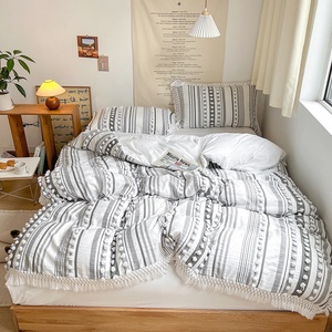 Hot bán nhà khách sạn tùy chỉnh bông bedsheets Bộ Bán buôn Quilt bedding Set bán buôn - Product Image 1