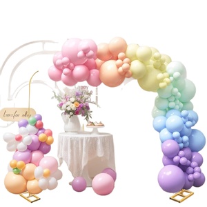 قوس بالونات لتزيين حفلات الزفاف، حامل زهور، قوس خلفية AL956701499328 - Product Image 5