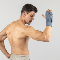 Sangle de soutien unisexe en néoprène souple pour le pouce et le poignet avec protection de la paume et bracelet de protection de la cheville pour la sécurité sportive