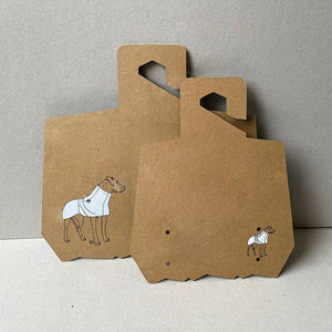 Биоразлагаемая на заказ одежда для собак и кошек, игрушечная картонная бумага для оптовой продажи, свинцовый дисплей, вешалка для одежды - Product Image 6