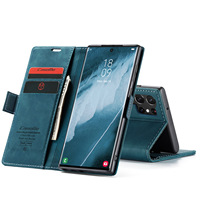 Étui de téléphone portable en cuir PU magnétique à rabat avec fentes pour cartes de luxe pour Samsung Galaxy S26 S24 FE S23 S22 Ultra A17 A37 A57 A56