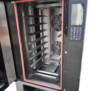 ตู้อบลมร้อนอัจฉริยะแบบดิจิทัลเชิงพาณิชย์ <span class=keywords><strong>แบบ</strong></span>มีชั้นวางเก็บของ 360 °   โครง<span class=keywords><strong>หมุน</strong></span>สำหรับร้านเบเกอรี่ทุกประเภท - Product Image 2