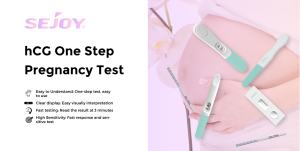 Sejoy Kit de <span class=keywords><strong>test</strong></span> de grossesse précoce Hcg à domicile auto-<span class=keywords><strong>test</strong></span> personnalisé pour humain - Product Image 3
