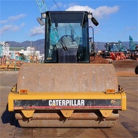 Japanische Original CAT CS-563E Gebrauchte Einzelwalze Guter Zustand Geringe Vibration für Asphaltstraßenverdichtung
